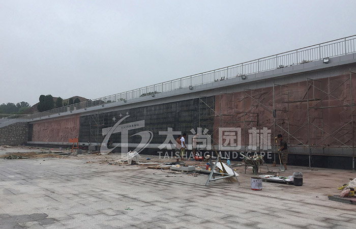 竞技宝JJB园林 义士浮雕